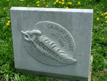 Gilbert Stuart Plaque, Cairns copy